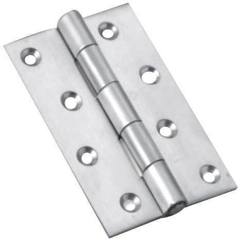 doorito SS Door Hinges 5x12 Concealed Hinge(Silver Pack of 2)