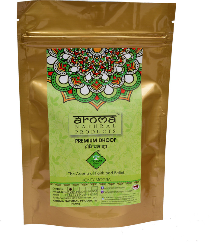 aroma natural products DHOOP MOGRA 100 GM MOGRA, FLORAL, PERFUMIC Agarbattis(100 Units)