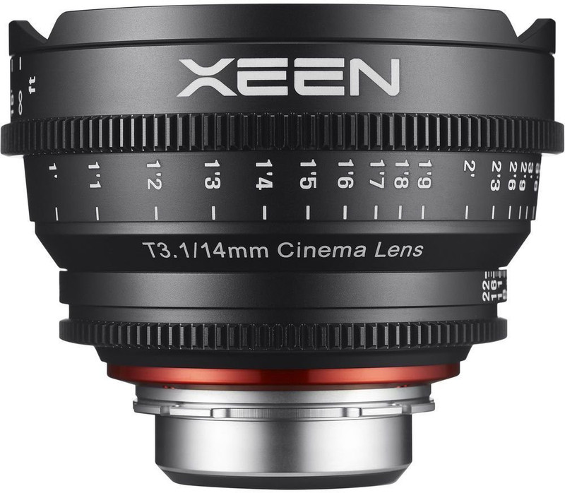 Samyang 14MM T3.1 XEEN Canon(FEET) Professional Cine Lens Lens for(Black, 14)