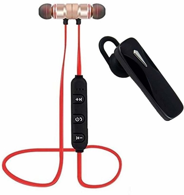 atekt Headphone Accessory Combo for ALL SMART PHONE(Red, Black, White)