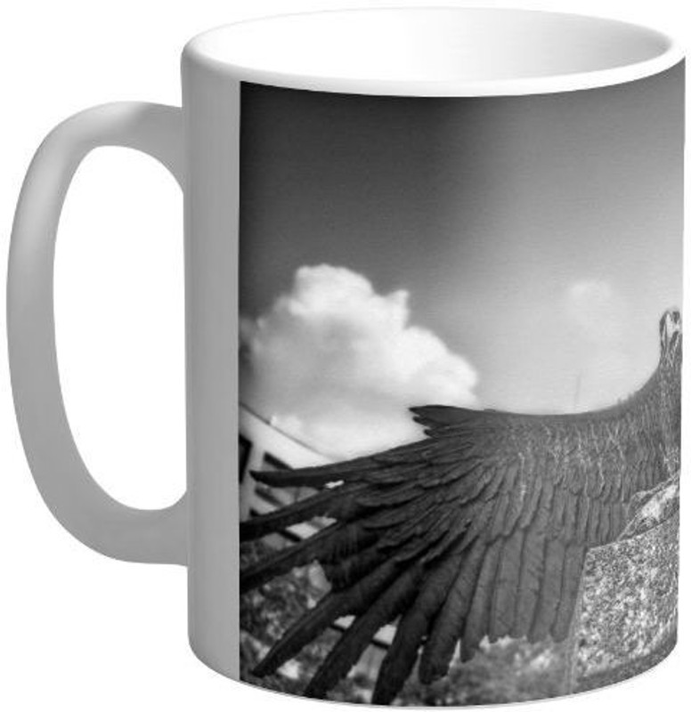Arkist eagle sculpture nagoya japan wallpaper Ceramic Mug(340 ml)