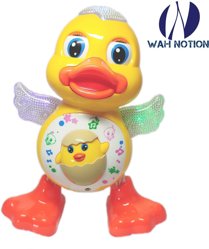 wah notion Dancing Duck Toy Battery Operated(Yellow)