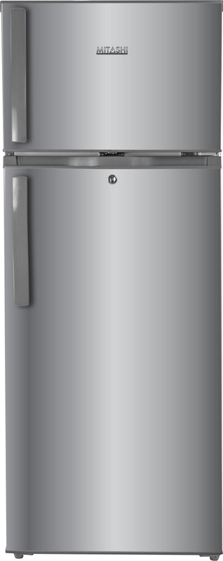 Mitashi 240 L Direct Cool Double Door 2 Star Refrigerator(Silver, MiRFDDP2S240v20)
