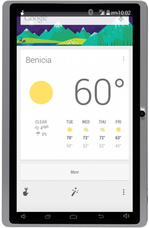 DOMO Slate X15 Quad Core 4GB 16 GB 7 inch with 4G Tablet (White)