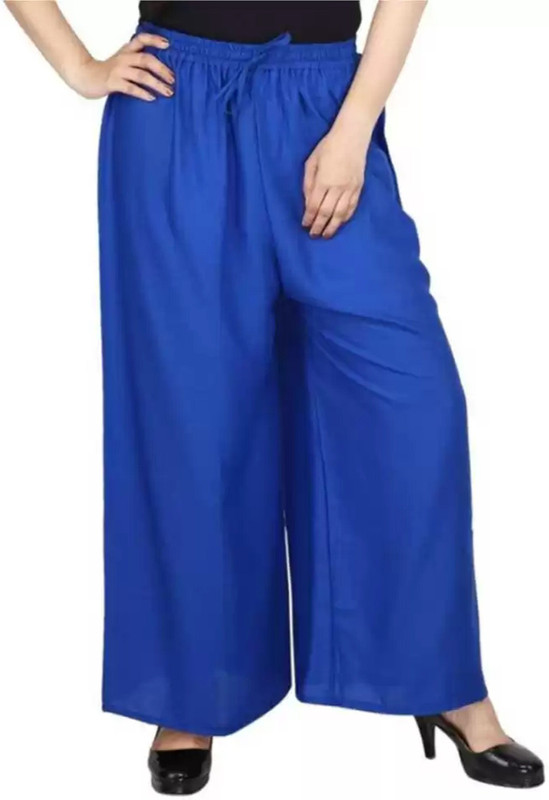 preet gehna Flared Women Blue Trousers