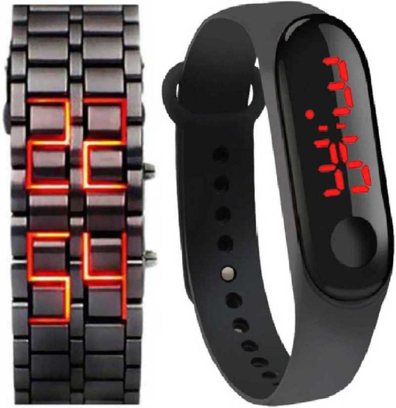 nice choice star latest generation led combo silicone strap kids Digital watch crazy look Analog-Digital Watch  - For Boys & Girls