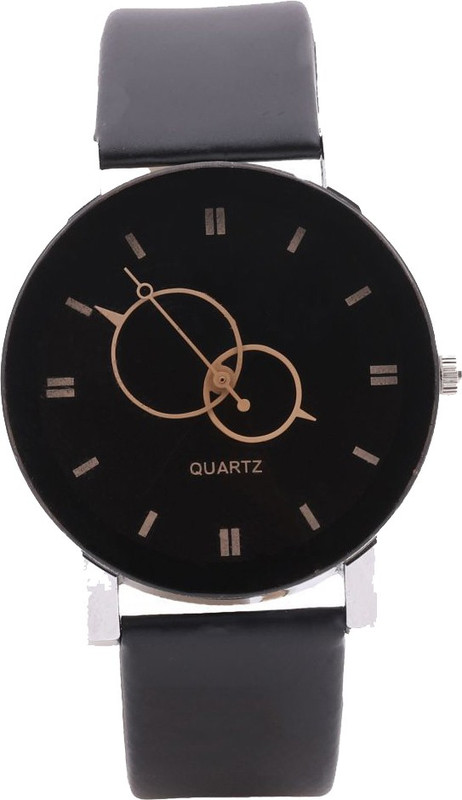 hyhix copper NEW Stylish leather round girls & women's analog watch Analog Watch  - For Men