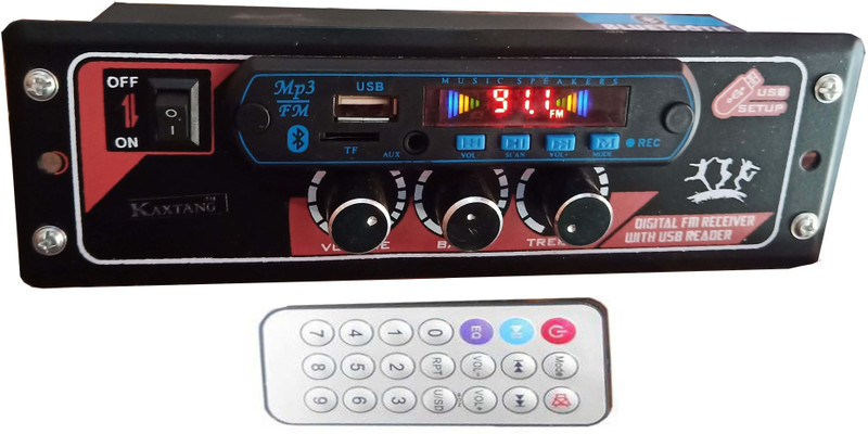kaxtang Mini Bluetooth Car Stereo/ FM /MP3/ AUX /USB/ BT /SD-MMC Car Stereo(Single Din)