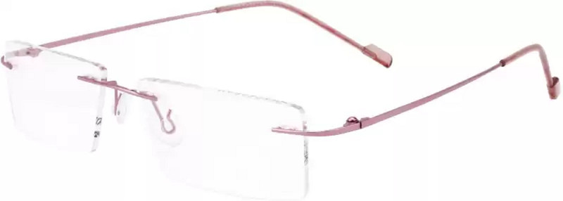 eyevy Rimless Wayfarer Frame(53 mm)