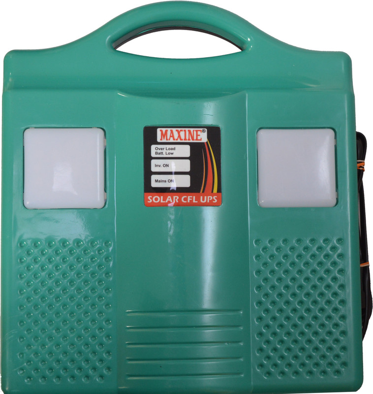 Maxine SOLAR CFL UPS with 12V 9Ah TRONTEK Battery - 45w Square Wave Inverter