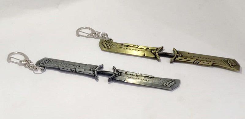 eweft Avengers Thanos Double Edged Sword Key Chain (2 Pcs Pack) Key Chain
