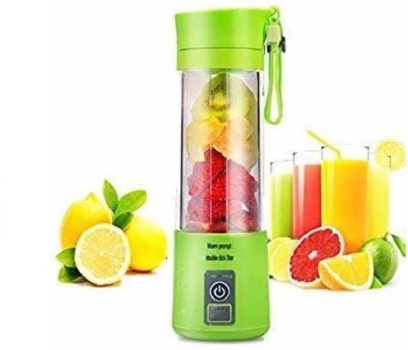 Benison India Mini Grinder Portable USB Rechargeable Blender fruit juicer  Green 0 Juicer Mixer Grinder(Green, 1 Jar)