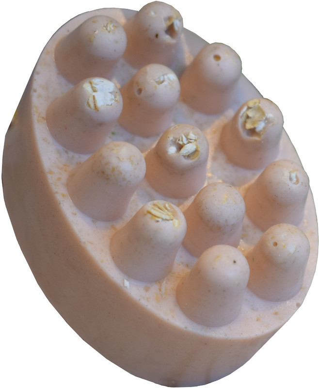 panchtatva natural organic handmade honey oats scrub soap(2 x 130 g)