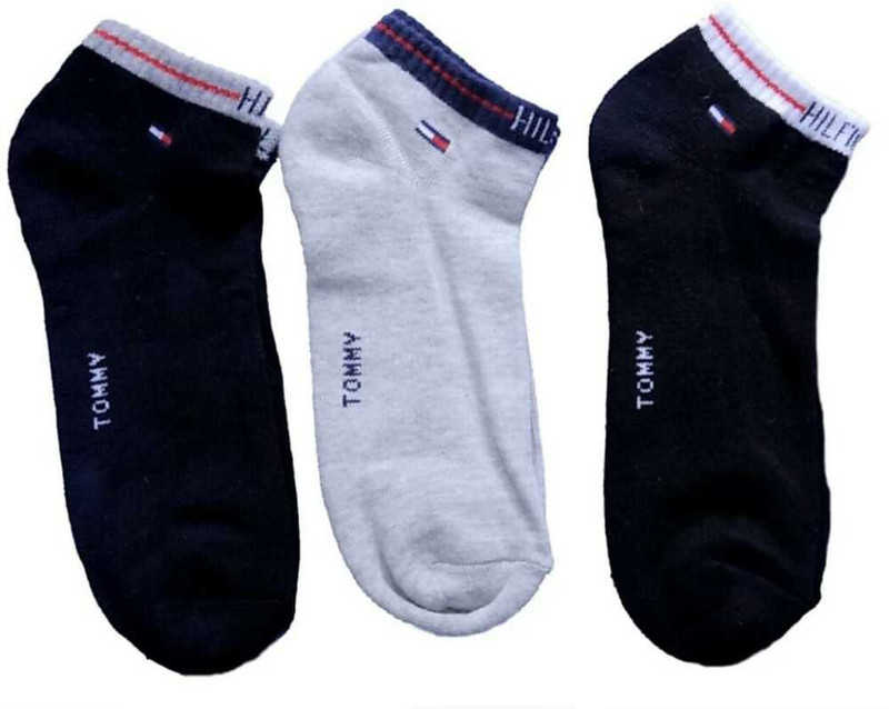 tommy Men's Solid Ankle Length(Pack of 3)