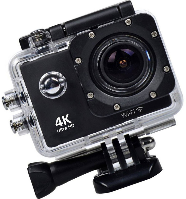 Odile 4K action camera 4K Ultra HD 16MP Camera Sports and Action Camera(Black, 16 MP)