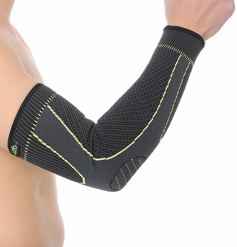 liveonshop New style Arm guard Support simple elasticity sport safety series Elbow Elbow & Ankle Support(Multicolor)