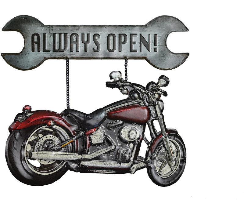 rickwick ALWAYS OPEN Sign(1)