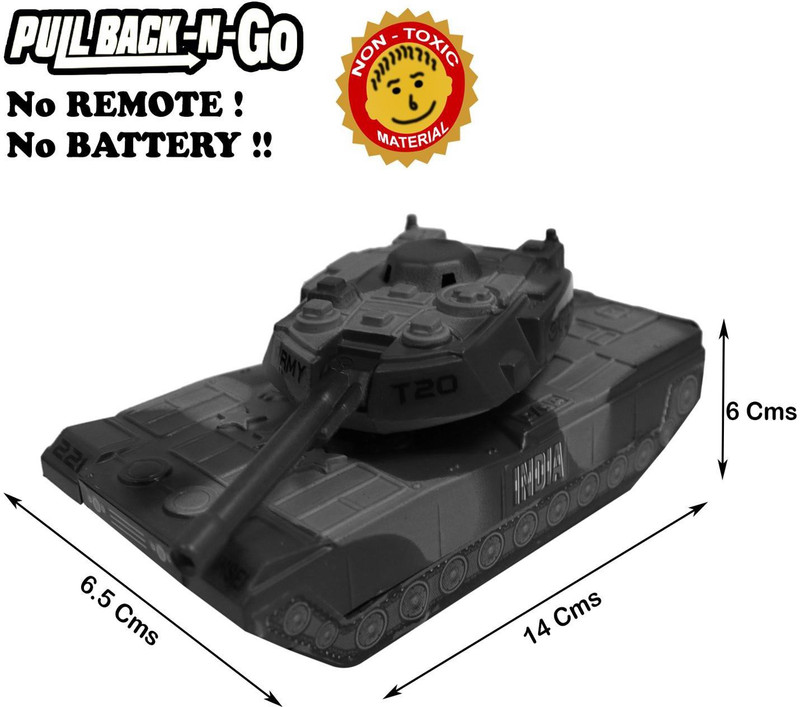 shinsei Indian Army Battle Tank(Multicolor)