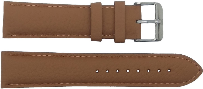 tenmax TMB981MM 22 mm Leather Watch Strap(Brown)