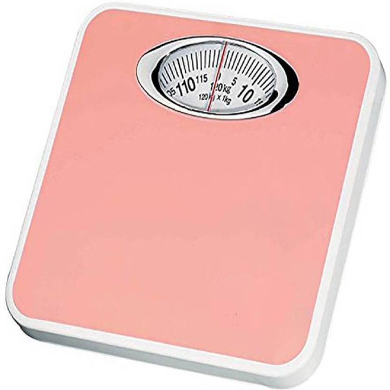 Rorian Virgo 9815 Pink Analog Weight Machine For Human Capacity 120Kg Mechanical Manual Analog Weighing Scale(Pink)