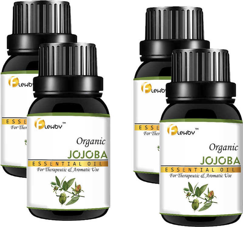 flewby Jojoba Essential Oil - 15 ml (Set of 4)(15 ml)