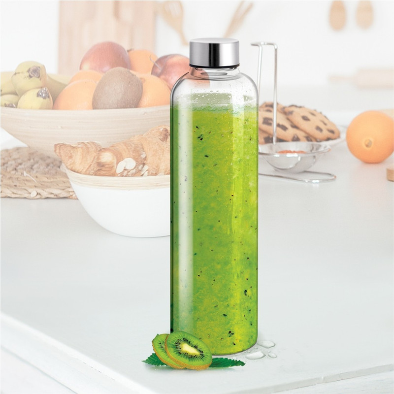 TREO Clarion Borosilicate 560 ml Glass Bottle(Pack of 1, Clear)