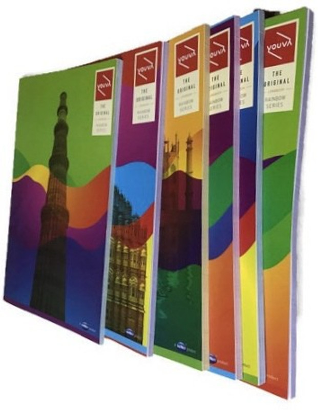 navneet A4 Notebook(Longbook Daredevil Series, Multicolor, Pack of 6)