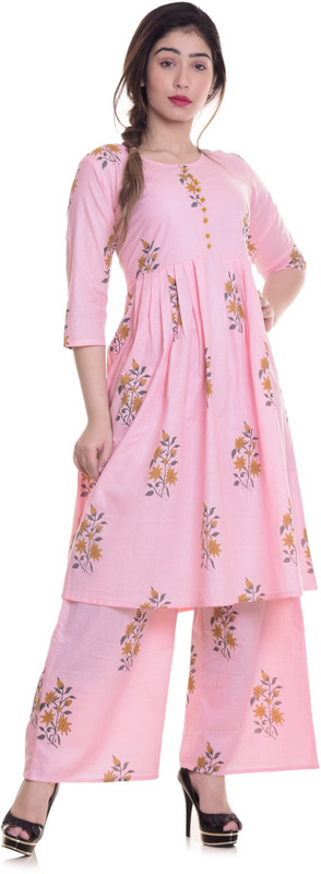 fashiongrape Women Kurta and Palazzo Set