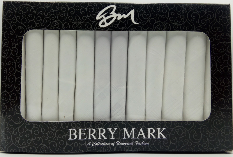 berry mark cotton handkerchief Handkerchief(Pack of 12)