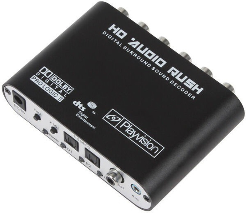 Tobo HD Audio Rush Digital Audio Gear Decoder Converter Surround TD-569H Media Streaming Device(Black)