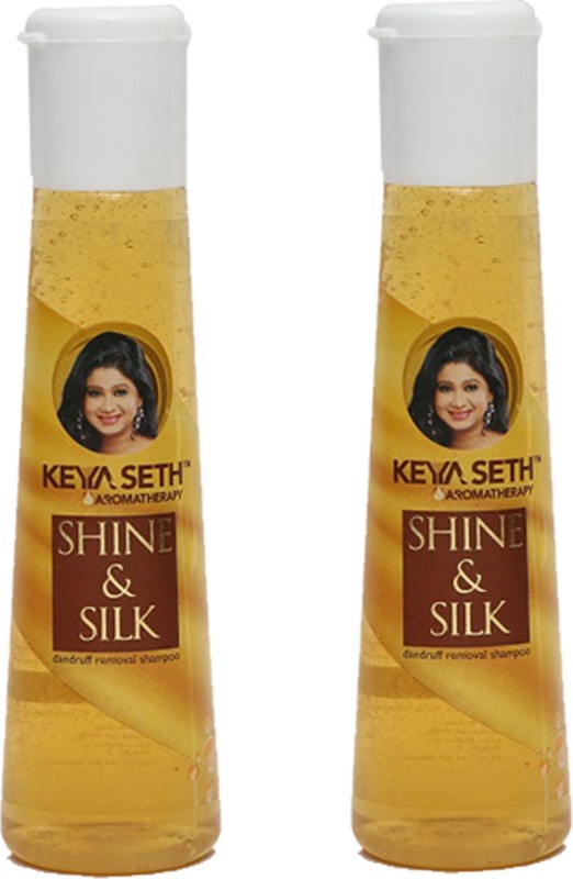 Buy KEYA SETHS AROMATHERAPY Shine & Silk Dandruff Removal Shampoo Combo Pack  of 2(100 ml) Online at desertcartBAHRAIN