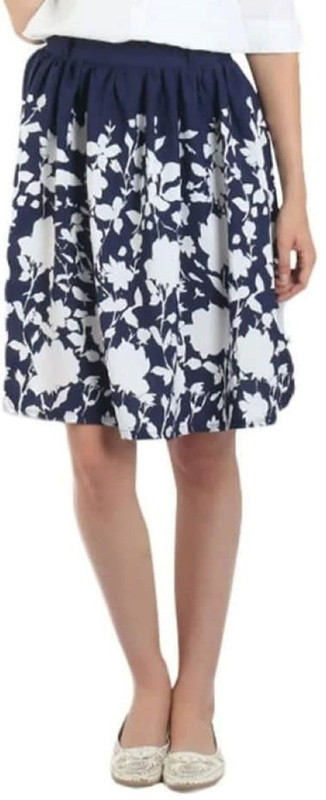 dpfashions Floral Print Women Regular Blue Skirt
