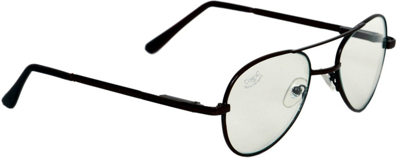 hipe Oval, Aviator Sunglasses(Clear)