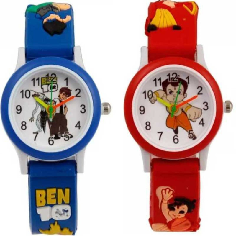 evoto VIRANI ENTERPRISE Chhota Bhim & Ben 10 Analog Watch - For Boys Analog Watch  - For Men