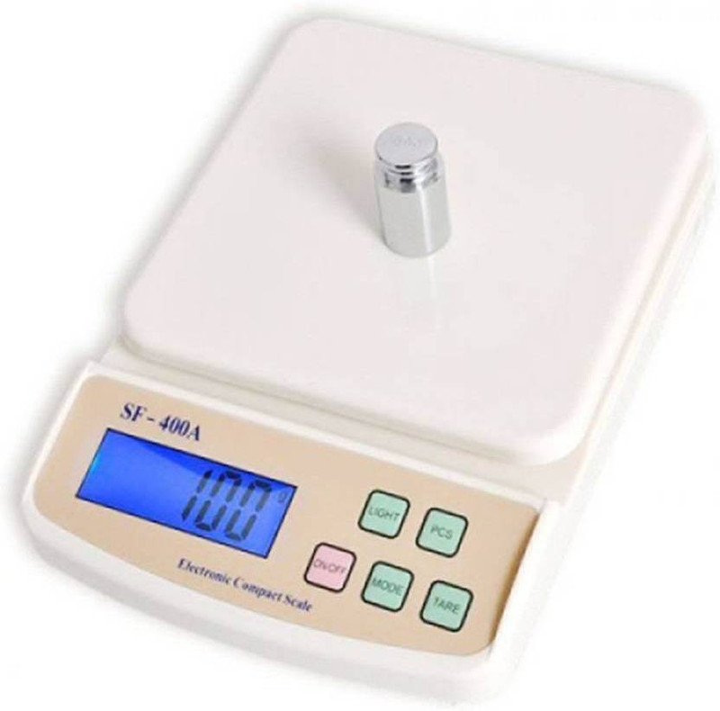 Mezire Electronic Digital Kitchen Weight Machine Capacity 10Kg Multipurpose Sf400a Weighing Scale (White) Weighing Scale(White) Mezire Electronic Digital Kitchen Weight Machine Capacity 10Kg Multipurpose Sf400a Weighing Scale (White) Weighing Scale(White)