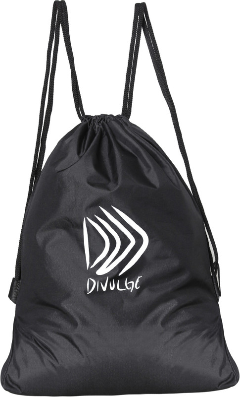divulge Drawstring Bag Small Travel Bag - Medium(Black)