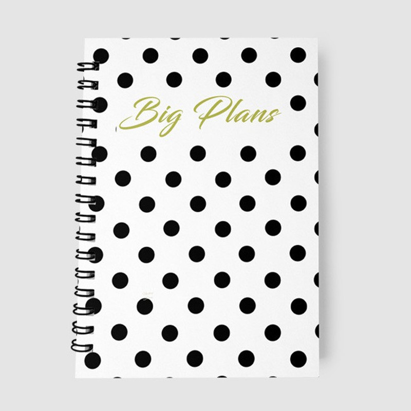 neotericbloom A5 Planner(Polka Print Dateless/Undated Monthly Planner, Multicolor)