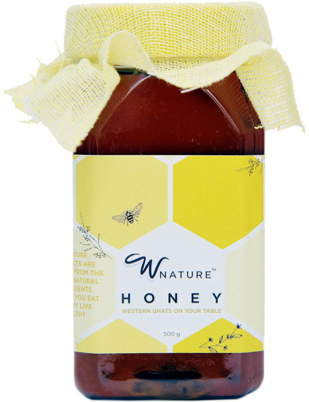 wnature Organic Wild Raw Honey 1KG-100% Pure & Natural(1000 g)