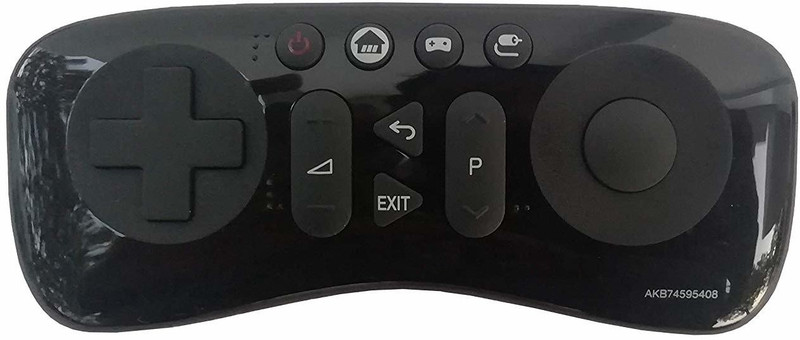 LipiWorld AKB74595408 Quick Game Remote for Smart TV LG Remote Controller(Black)