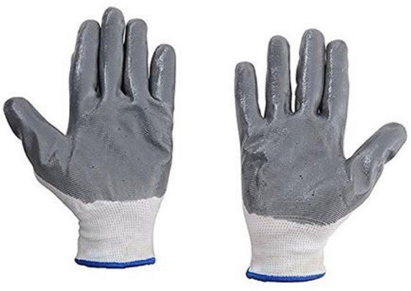 royal trust Cut Resistant Puncture Hand Safety Gloves Nitrile  Safety Gloves(6)