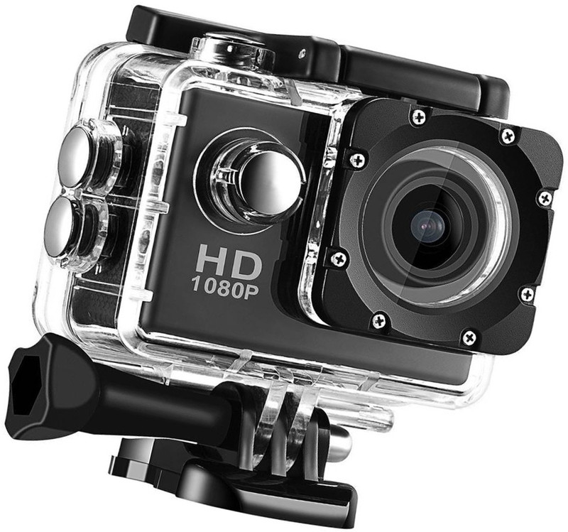 BIRATTY sports 1080p action camera Sports and Action Camera(Black, 16 MP)