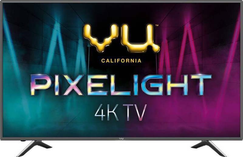 Vu Pixelight 126cm (50 inch) Ultra HD (4K) LED Smart TV(50sm)