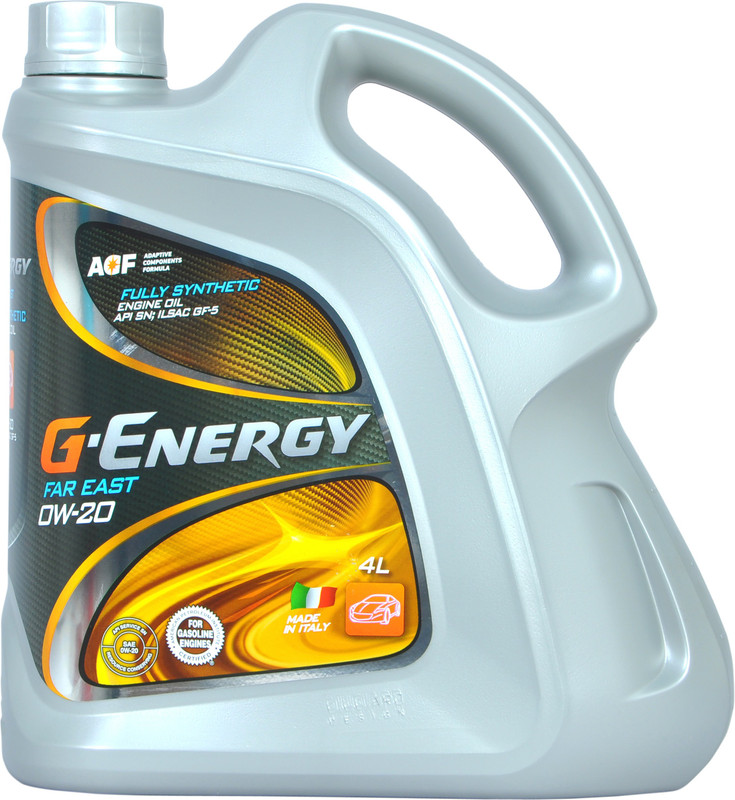 gazpromneft FAR EAST 0W20 API-SN;ILSAC GF-5 FULLY SYNTHETIC Synthetic Motor Oil(4 L)