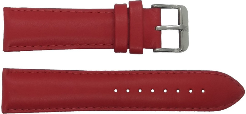 tenmax TMR54PM 22 mm Leather Watch Strap(Blood Red)