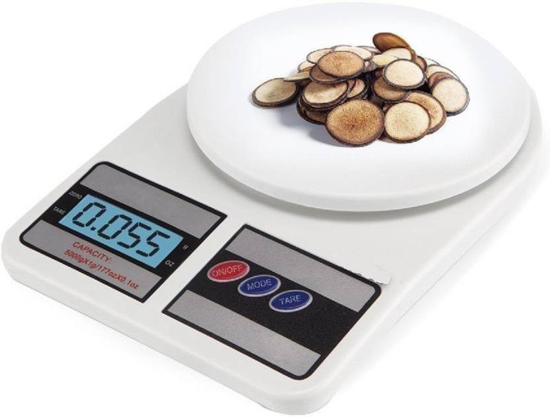 Zeom Kitchen SF400 1g-10kg Chef-Mate Kitchen Scale Weighing Scale  (White) Weighing Scale(White)