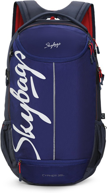Buy Skybags Cypher 35 Laptop Weekender E Blue 35 L Laptop Backpack Blue Online