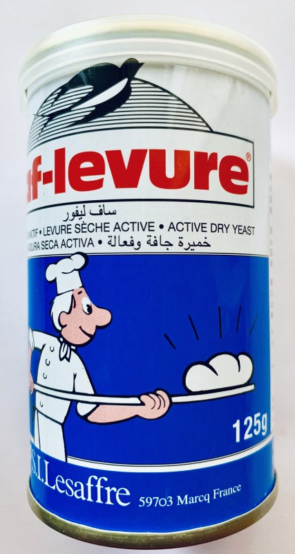 Saf-Levure Active Dry Yeast, Made In France Yeast Powder(125 G): Buy Online  In Indonesia At Desertcart