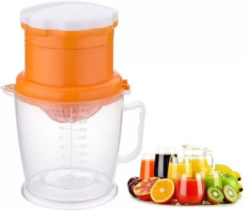 robert hardy Plastic Hand Juicer(Multicolor Pack of 1)