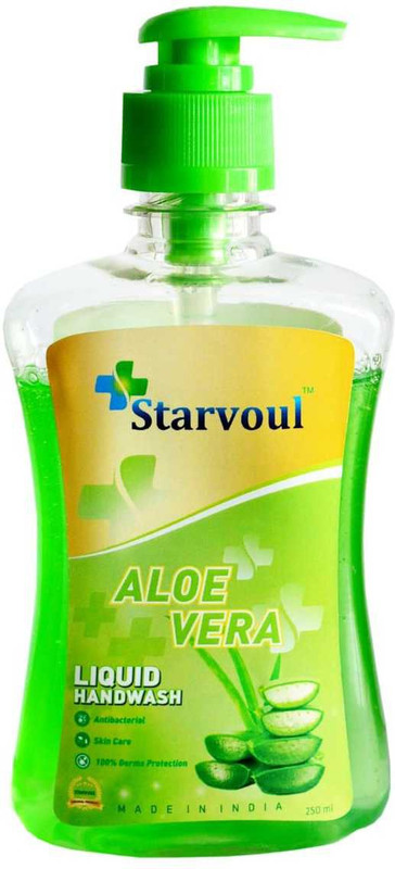 starvoul Aloe Vera Liquid Handwash Bottle(250 ml)