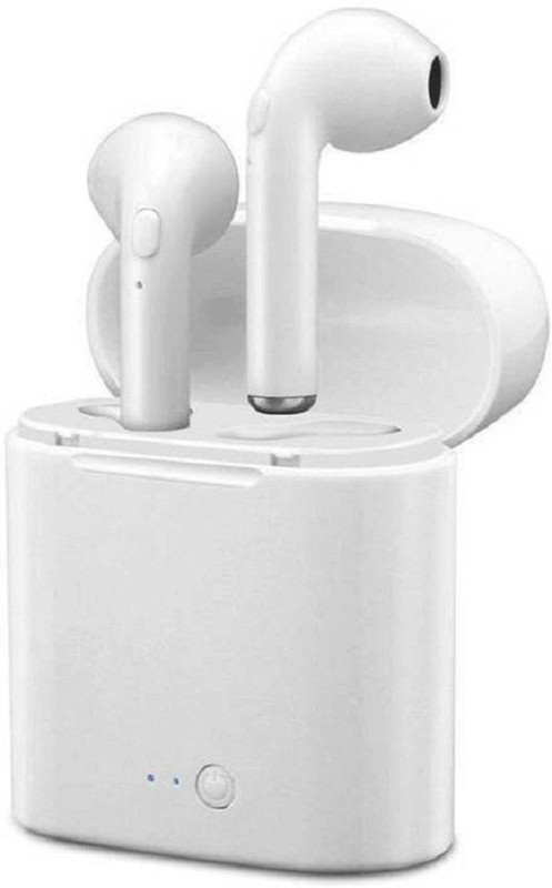 rolgo1 Earbuds Dual Wireless Headset with Mic (White) Bluetooth Headset with Mic(White, In the Ear)